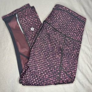 Lululemon HIT IT Cropped leggings